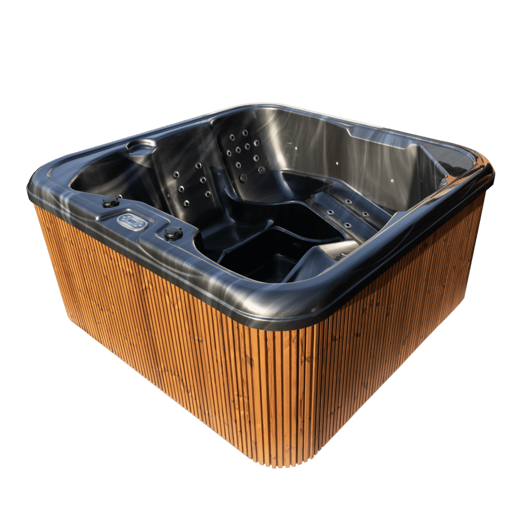 Wanna - ciemny marmur + lamele Wanna - ciemny marmur + lamele