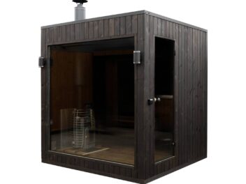 Sauna Czarna NOIR 225 x 225