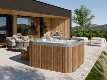 Jacuzzi Ogrodowe QUAVO 200cm x 200cm ze Sterownikiem