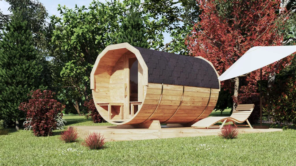 Jesień w saunie – Domki Sauny